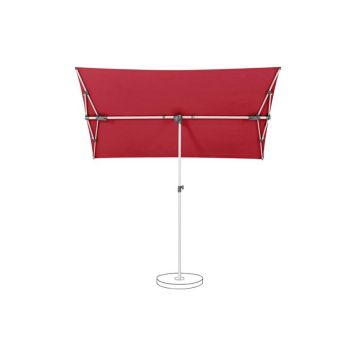 Suncomfort by Glatz parasol Flex Roof rød/alu 210x150 cm