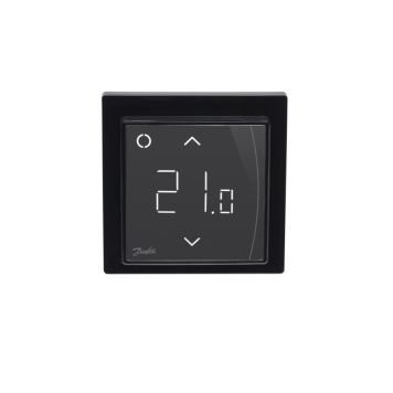 Ovenstående Jet Fordeling Danfoss ECtemp Smart termostat pure black | BAUHAUS