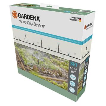 Gardena startsæt Micro-Drip t/køkkenhave 60 m²