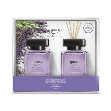 Ipuro Essentials duftpinde Lavender Touch 2x50 ml