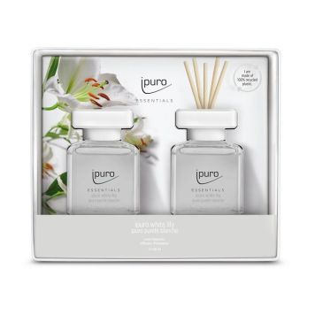 Ipuro Essentials duftpinde White Lily 2x50 ml