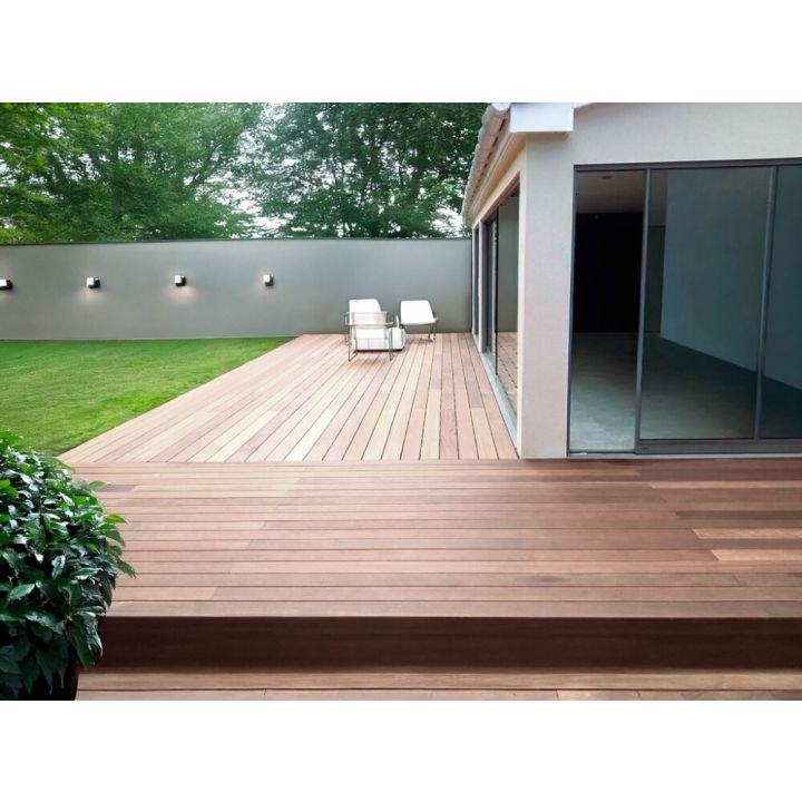 Cache Terasse Global Timber terrassebræt Bangkirai 21x145x2450 m | BAUHAUS
