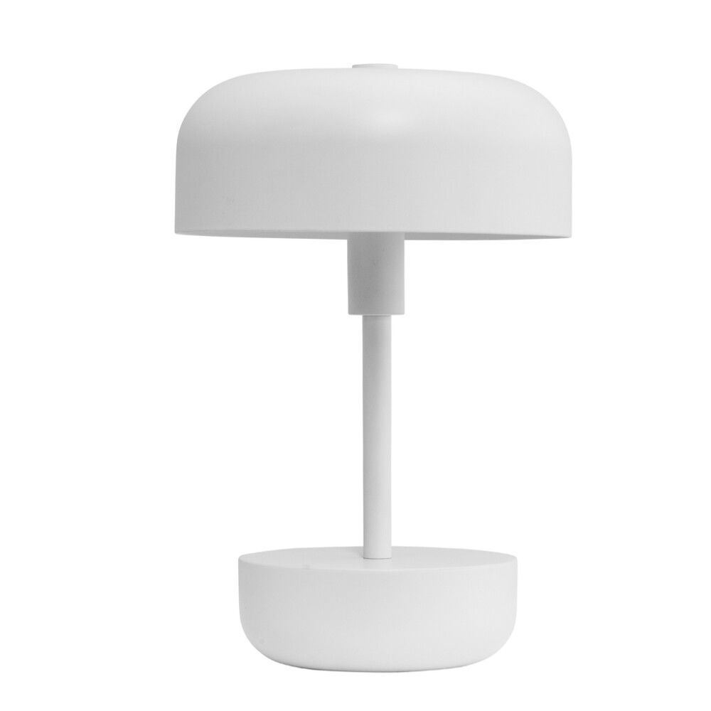 Dyberg Larsen Haipot LED bordlampe — Hvid · 7201