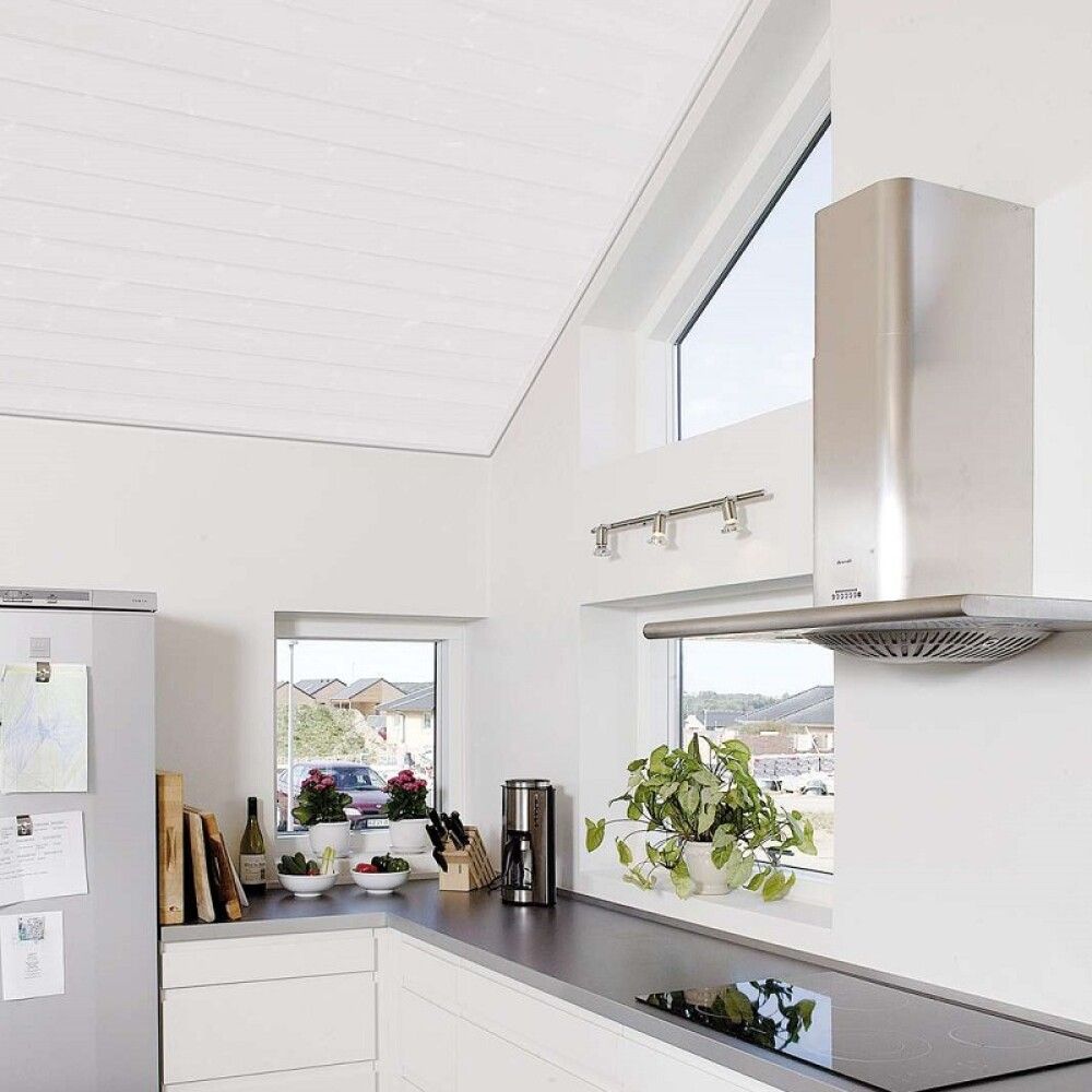 Frøslev lofts-/vægprofil TGV 4019 hvid fyr 15x120x | BAUHAUS