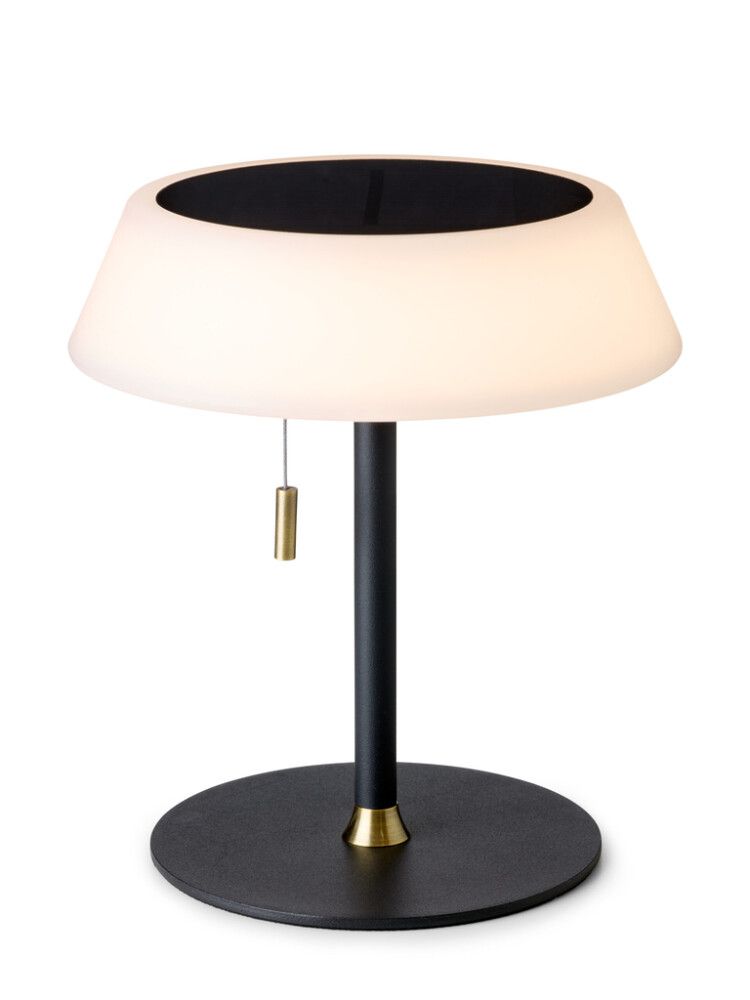 Halo Design Solar bordlampe — Sort
