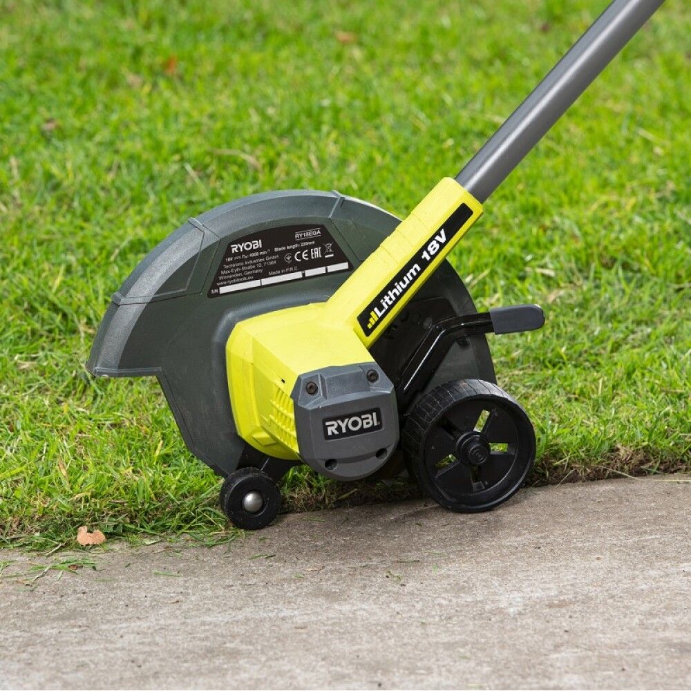 Ryobi Kantsk rer RY18EGA 0 One 18 V U batteri L BAUHAUS ryobi-kantsk-rer-ry18ega-0-one-18-v-u-batteri-l-bauhaus