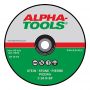 Alpha Tools skæreskiver sten 230 mm 5 stk.