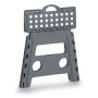 Zeller foldbar stol sort/antracit 37x30x32cm