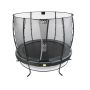 Exit trampolin Elegant sort Ø305 cm inkl. sikkerhedsnet