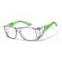 Varionet sikkerhedsbrille VH10 +2.0 DP grøn