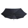 Outfit parasol m. krank sort Ø4m