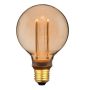 Eglo LED-globepære amber E27 4,3 W 3-trins dæmpbar Ø9,5cm