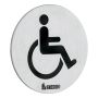 Smedbo WC-skilt Xtra FS959 rustfrit stål handicap