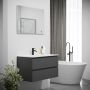 Bath Deluxe badmøbelsæt Camden Integrated grå 90 cm