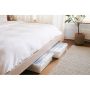 SmartStore bedroller 79x59cm hvid