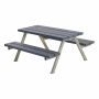 Plus bord-/bænkesæt Alpha Junior ReTex grå 118 cm  