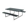 Plus bord-/bænkesæt Basic ReTex grå 177x160 cm 