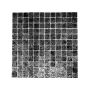 Mosaik Trend glas sort struktur 30x30 cm