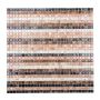 Mosaik Stripe glas brun mix 32,7 x 30,5