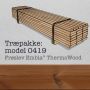 Arki kit træpakke til plint model 0419 Embla Thermowood 