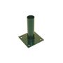 NSH Stolpefod til panelhegn grøn 100x100x34 mm