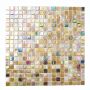 Mosaik Goldstar krystal perlemor mix 31,7 x 31,7 cm