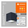Ledvance Smart+ Brick ude væglampe Wifi kvadratisk grå
