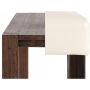 Notio Living Mary bord 6 stk. Lucca stole eg smoked/stol beige