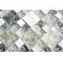 Mosaik Combi krystal/sten grøn 30,5 x 30,5 cm