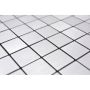 Mosaik Square Alu selvklæbende vinyl sølv 29x29 cm