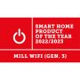 Mill smart-stikkontakt WiFi Socket Gen 3 m/temperatursensor