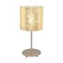 Eglo bordlampe Viserbella guld H40 cm