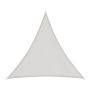 Windhager solsejl Cannes trekantet creme 300x300x300 cm