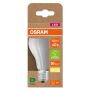 Osram LED-pære krone mat E27 7,2W