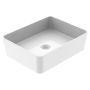 Allibert håndvask Tezza blank hvid keramik 48 cm 
