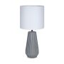 Markslöjd bordlampe Nicci grå/hvid 40,5 cm