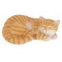 GardenLife sovende kat 29 cm ass. farver 