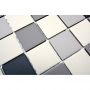 Mosaik Square antislip Uni mix grå 29,1x29,1 cm