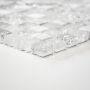 Mosaik Square sten & glas mix hvid 30x30 cm