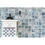 Mosaik Square mix blå/grå 30,0 x 30,0 cm