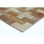 Mosaik Combi selvklæbende metal mix træ 30,5 x 30,5 cm