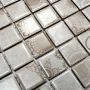 Mosaik Square Laceo grå keramik 30x30 cm
