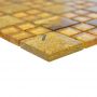 Mosaik kombination krystal/guld 30,0 x 30,0 cm