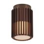Nordlux loftlampe Aludra brun E27 15 W IP54 19x12 cm