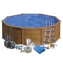 Swim & Fun pool pakketype trælook 17.450 l