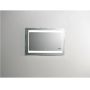 Spejl Silver Futura med LED 100x70 cm