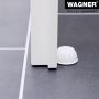 Wagner dørstopper hvid 40x19mm