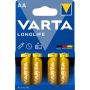 Batteri Longlife Alkaline AA - Varta