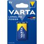 9V batteri 6LR61 - Varta