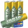 Varta 4-pak AAA-batterier Eco 800 mAh genopladelig